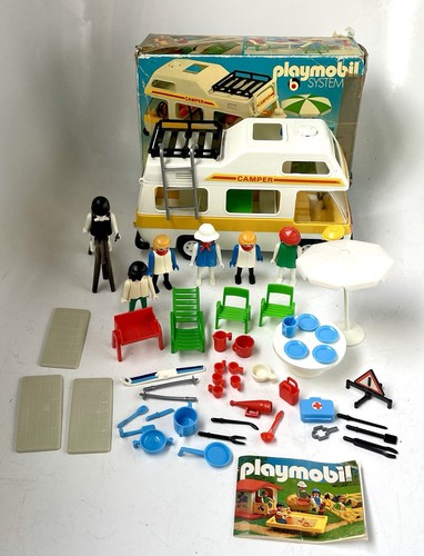 Vintage 1977 playmobil camper - playmobil,