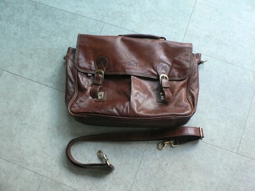 Vintage brown leather - vintage,