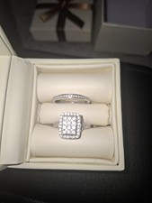 9ct White Gold Diamond Bridal