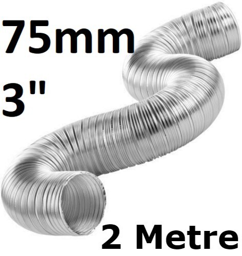 75mm heater duct - heater, hot