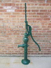 Vintage Cedar Rapids Melon Top Water Well Hand Pump Garden Farm Decor 63"