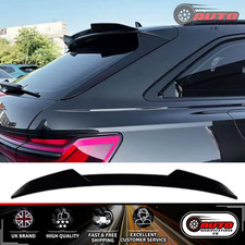 Audi A6 C8 Avant Estate Gloss Black Rear Roof Spoiler Lip Wing 2018+