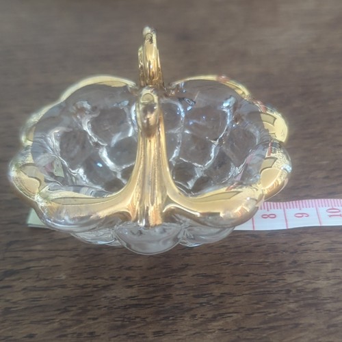 Vintage clear glass - clear, swan