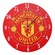 Large Manchester United Wall Clock 24.5cm