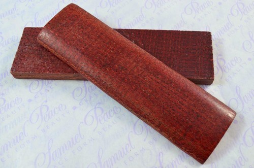 Pair burned red - of,
