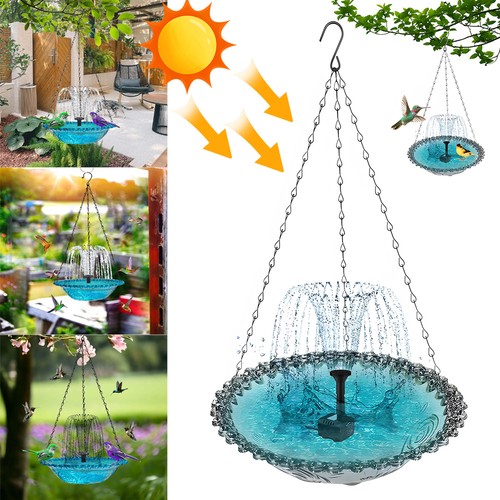 Solar powered hanging bird - solar,
