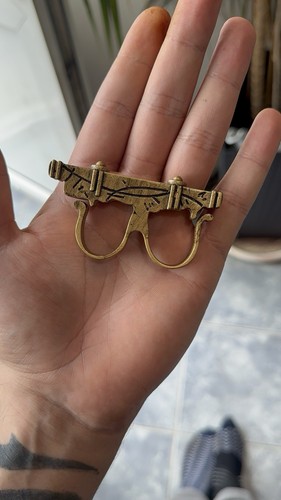 Hand painted sling ring - prop,