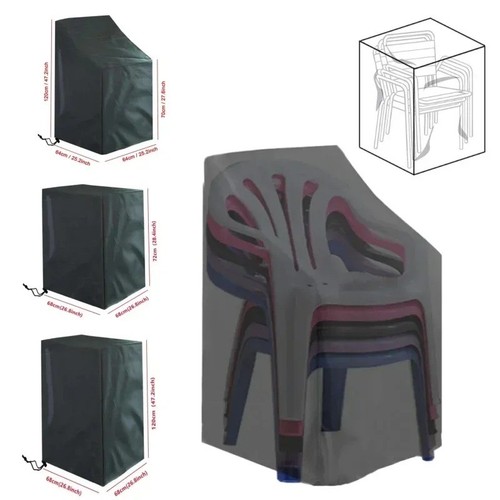Garden stackable chair cover - stackable,