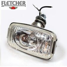 CLASSIC CAR GLASS REAR STAINLESS REVERSE LAMP LIGHT 12v MG MINI VAUXHALL Y3277