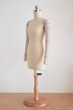 Half-Scale Dress Form with arms 1/2 Tailor Female Mannequin for students UK8/10