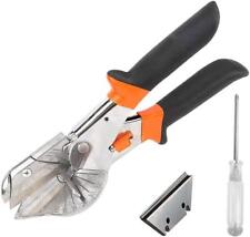 12 PCS Gasket Shear Mitre Cutter, 45° -135° Multi Angle Trim Cutter, with 10 1