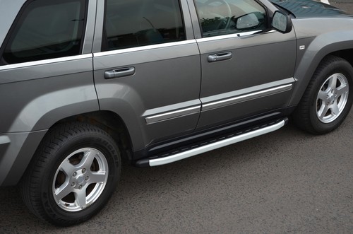 Aluminium side steps bars - side,