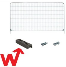 Temporary Fencing Panels Site Security Heras Type Fence  Value Pack