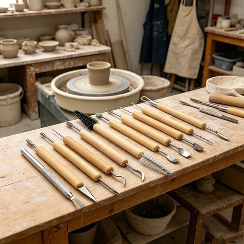 11pcs pottery clay sculpting - clay,