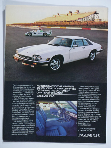 1984 jaguar type 5 - xj-s,