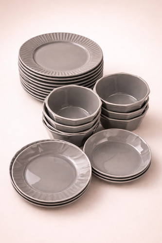 Piece gray ikea strimmig - gray,