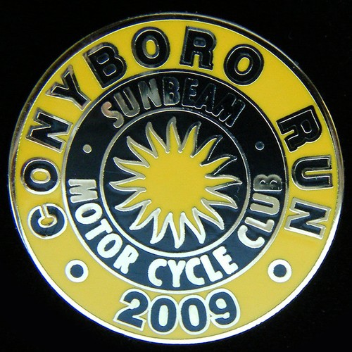 Sunbeam motor cycle club - club, lapel