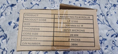 Laminating film rolls 305mm - 305mm, x
