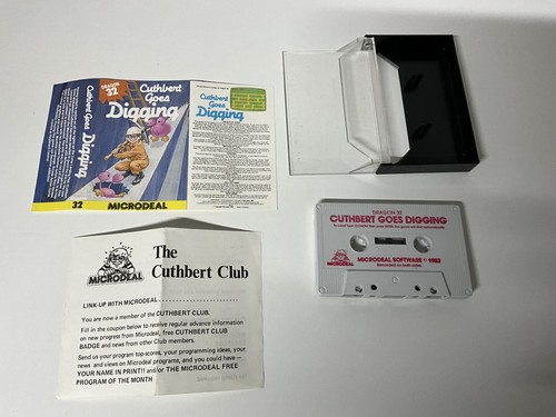 Cuthbert goes digging - digging, /