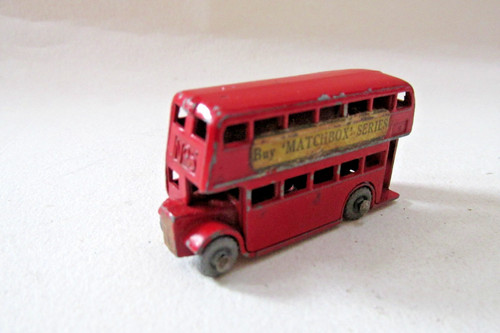 Matchbox lesney red london bus - lesney,
