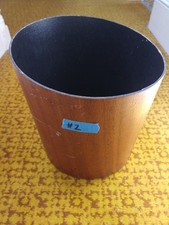 Vintage Mid Century Mallod Bent Wood Ply Waste Paper Bin