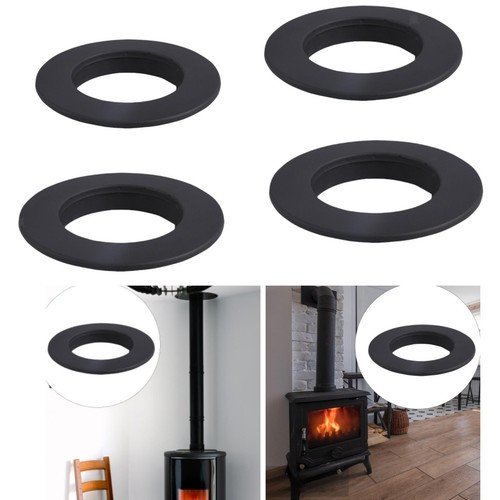 Fireplace pipe trim - pipe, collar