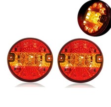 5.5" Rear Round Hamburger Led