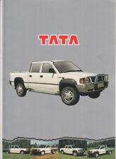 1999 TATA 4x2 & 4x4 PICKUP UTE Australian 4 Page Brochure DUAL CAB & SINGLE CAB