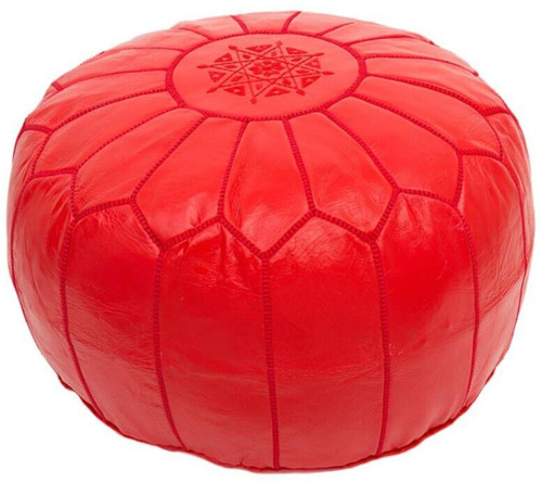 Moroccan handmade red real - moroccan,