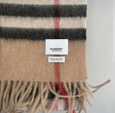 Burberry Scarf Unisex Vintage