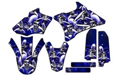 2002-2014 YZ 85 JESTER Blue Senge Graphics Kit Compatible with Yamaha