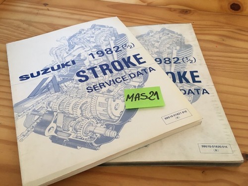 Suzuki 1982 service manual - 1982,