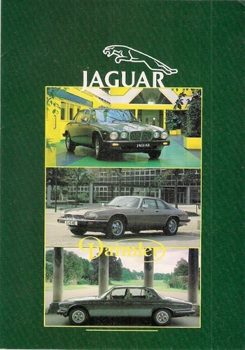 Jaguar daimler range 1984 - range,