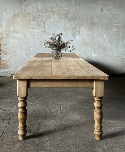 Farmhouse table large size - table,