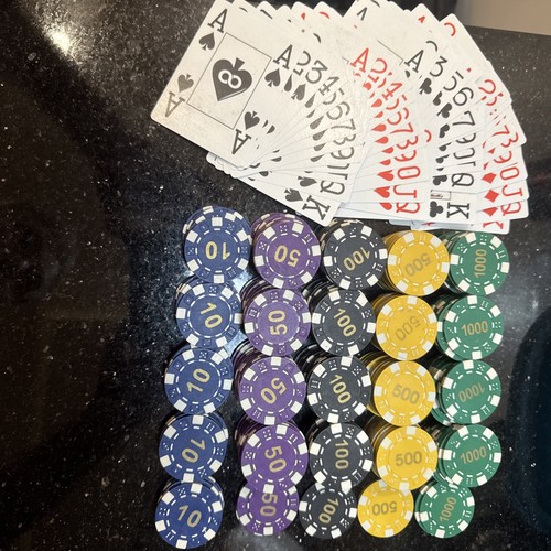 171 numbered poker - numbered, 12