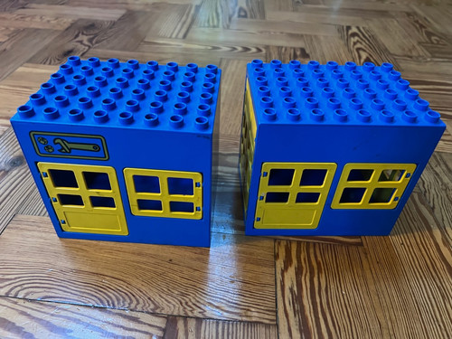 Lego duplo house - duplo, garage