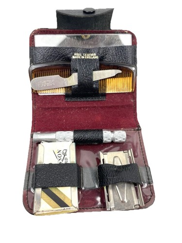 Vintage travel set shaving - travel,
