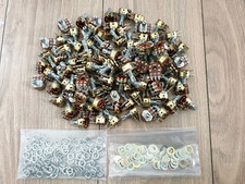 Joblot 100 Alpha A10K Ohm Audio Dual Gang Potentiometer PCB-Mount 16mm (EN-502)