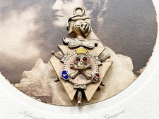 Antique Gold Filled Knights of