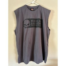 Harley Davidson Motorcycles Sandy's Genuine Fremont, MI NWT Tshirt tank 