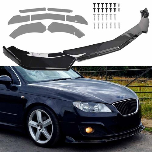 Front bumper splitter spats - front,
