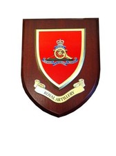 Royal Artillery Regimental Military Wall Plaque Mess Shield