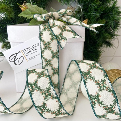Quality christmas ribbon green - quality,