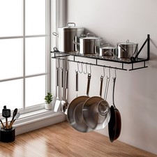 Metal Pan Pots Rack Wall