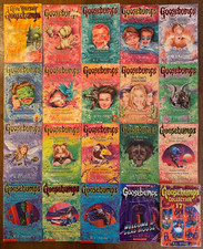 Vintage Goosebumps Book Bundle Lot x20 Books 90s Horror Halloween R.L. Stine RL
