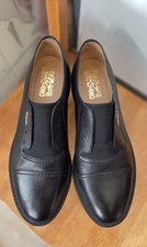 RRP £510 Salvatore Ferragamo Women's Loafer Oxford Style Shoes Size US8.5 UK6