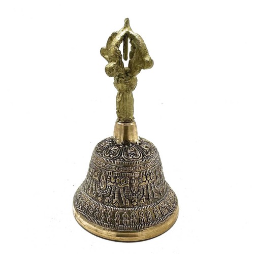 Large tibetan tingsha bell - tibetan,
