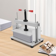 Manual A4 Heavy Press Bookbinder Steel Bookbinding Press Screw Papermaking Book