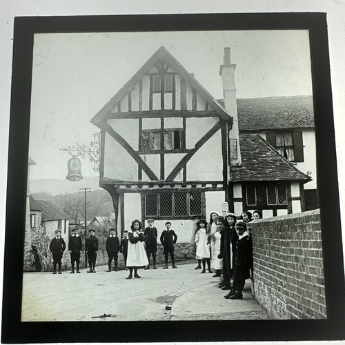 Magic lantern slide group - magic,