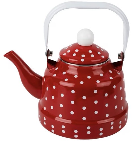 Red polka dot - polka,